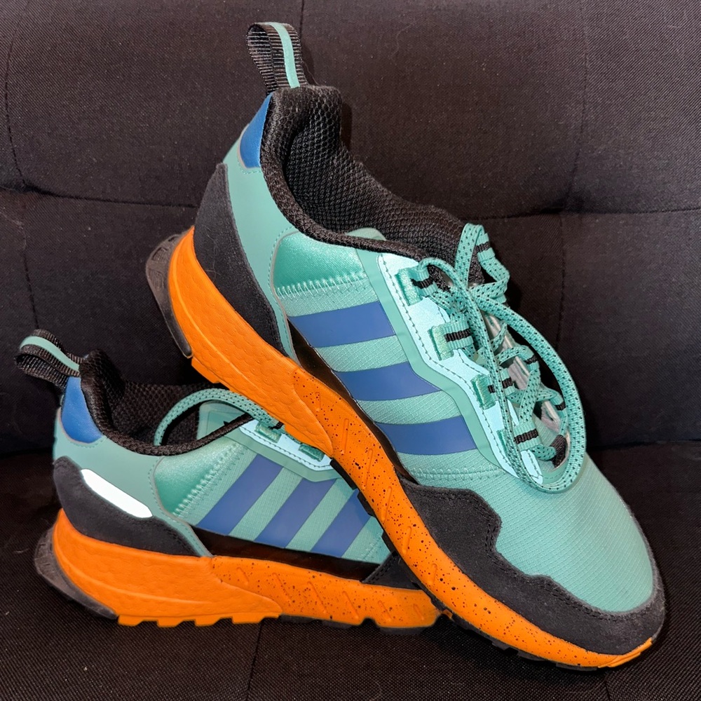 adidas ZX 1K Boost | Acid Mint Black Orange